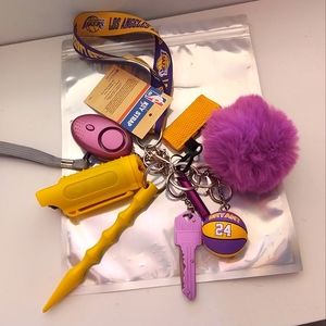 La lakers self defense keychain